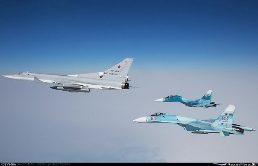 Η Ρωσία αναπτύσσει βομβαρδιστικά Tu - 22M3 με δυνατότητα να μεταφέρουν πυρηνικά όπλα στην Κριμαία