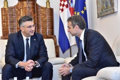 Στην Κροατία ο Μητσοτάκης – Στο επίκεντρο οικονομία, μεταναστευτικό, δυτικά Βαλκάνια