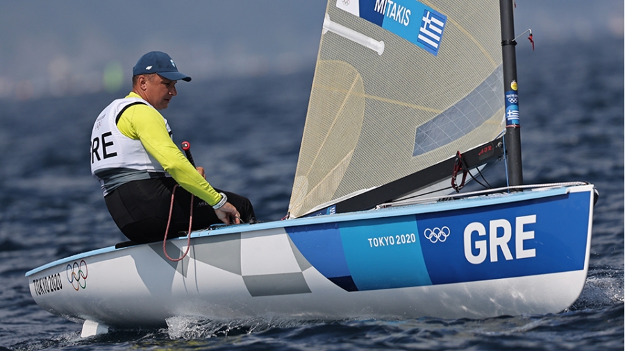 Ιστιοπλοΐα : 12η θέση και εκτός αγώνα μεταλλίων ο Γιάννης Μιτάκης