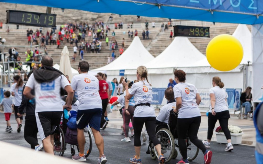 Η ΝΝ ΗΕLLAS έτρεξε με τους MDA Runner στον Μαραθώνιο Αθήνας, τον Αυθεντικό