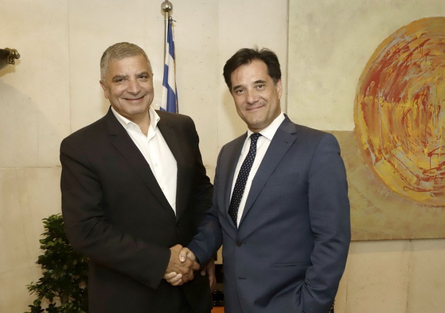 Συνάντηση Πατούλη με Γωεργιάδη - Στο μικροσκόπιο ανάπτυξη και επενδύσεις