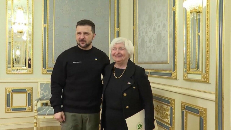 Yellen (ΥΠΟΙΚ ΗΠΑ): Εάν η Ουκρανία χάσει τον πόλεμο με τη Ρωσία, υπεύθυνοι θα είμαστε εμείς