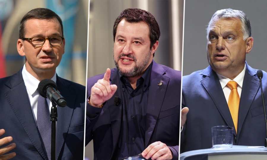 Διεργασίες για κοινή ευρωπαϊκή ομάδα από Orban (Fidesz), Salvini (Lega) και Morawiecki (PiS)