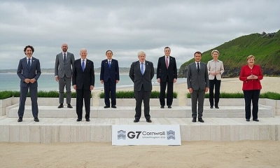 Eμβόλια, Κίνα, εταιρικός φόρος τα σημεία σύγκλισης των ηγετών της G7 -  Ενιαίο μέτωπο έναντι Ρωσίας, Κίνας