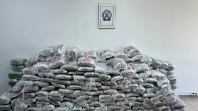 Εξαρθρώθηκε οργάνωση που μετέφερε 324 κιλά ακατέργαστης κάνναβης από την Αλβανία στην Τουρκία μέσω Ελλάδας
