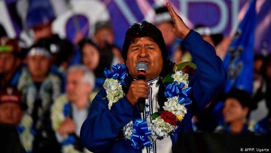 Βολιβία: Βέβαιος ο Morales ότι θα κερδίσει από τον α’ γύρο των προεδρικών εκλογών
