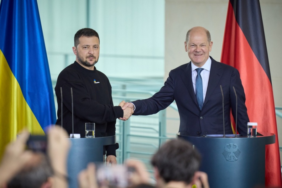 Στα 15 δισ η βοήθεια της Γερμανίας στην Ουκρανία το 2024 - Διμερής συμφωνία για ασφάλεια