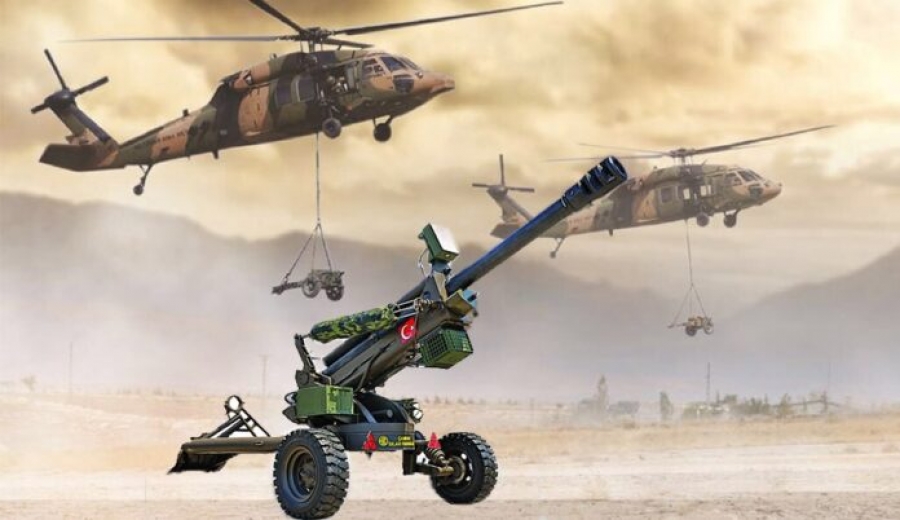 «Χρυσές» δουλειές για την Τουρκία: Μετά την Αλβανία και η Β. Μακεδονία αγοράζει 18 τουρκικά πυροβόλα BORAN