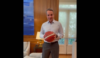 Μπασκετικό βίντεο στο TikTok από τον Μητσοτάκη για το Final Four στο ΟΑΚΑ