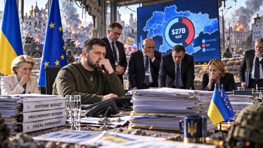 Αποκάλυψη - Δυσφορία και σοκ από τεράστια τρύπα 27 δισεκ. δολαρίων στην Ουκρανία - Βολές κατά Zelensky για όργια σπατάλης