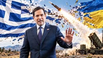 Εθνική βόμβα: Ο Rubio έρχεται στην Αθήνα απαιτώντας πυραύλους Patriot στην Ουκρανία και... ελληνικές πλάτες για τον πόλεμο σε Ιράν