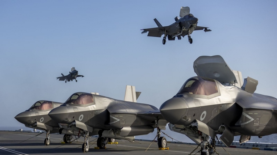 Global ridicule: Britain's air power exposed with only 37 F-35 Fighters due to lack of funds