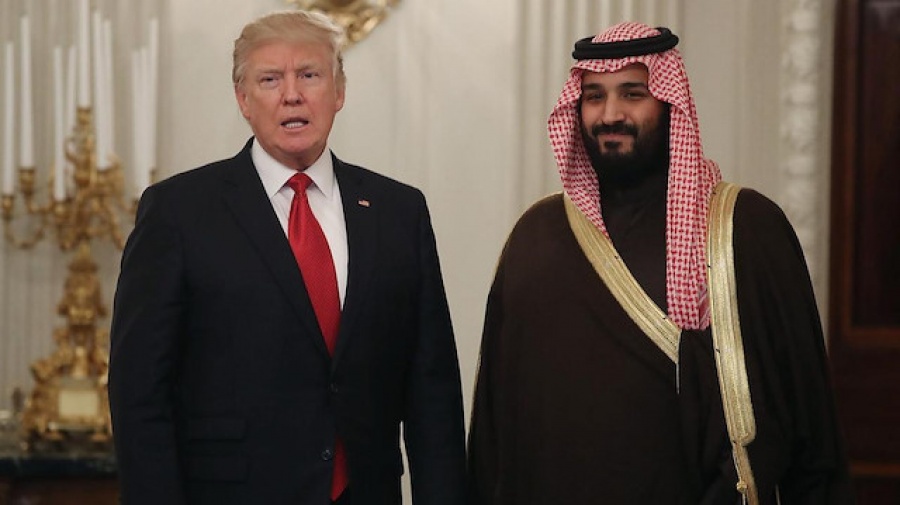 Συνομιλίες Trump - Bin Salman για την ιρανική «απειλή» και το πετρέλαιο