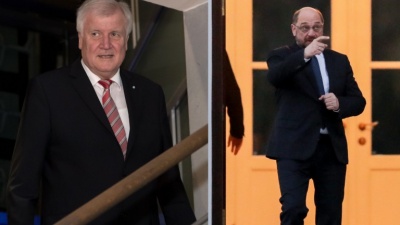Κόντρα Schulz - Seehofer για το προσφυγικό - Λίγο πρις τις συνομιλίες για σχηματισμό κυβέρνησης