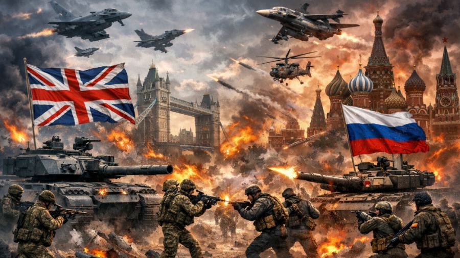 Ηλεκτροσόκ - Η Βρετανία προετοιμάζεται για νέο Κριμαϊκό Πόλεμο κατά της Ρωσίας - Θα εξαφανιστεί από προσώπου Γης