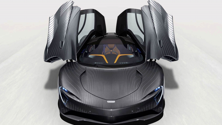 Πόσο χρειάστηκε για να βαφτεί μια McLaren Speedtail;