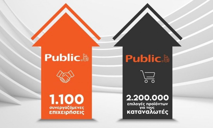 Στις 1.100 οι συνεργαζόμενες επιχειρήσεις με το Public.gr