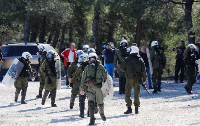 Διέψευσε το Λιμενικό το επεισόδιο κατά την αποχώρηση των ΜΑΤ από την Λέσβο