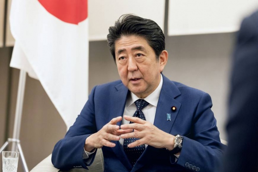 Abe: Η απάντηση των G7 στους μεγάλους οικονομικούς κινδύνους πρέπει να είναι ενιαία