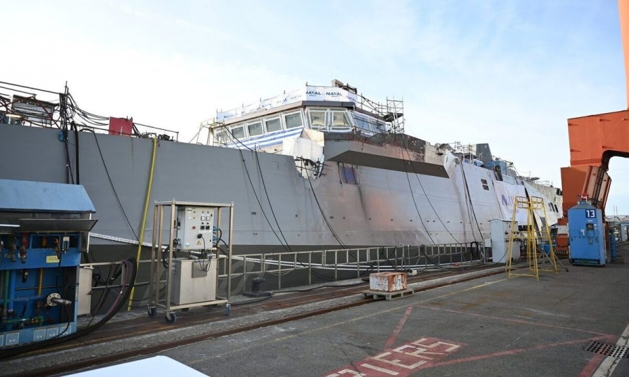 Η ώρα της 3η Belharra – Καθελκύεται o «Φορμίων» και ετοιμάζεται για τις ελληνικές θάλασσες