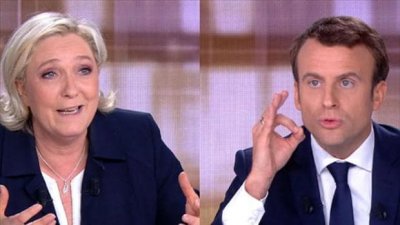 Δημοσκόπηση στη Γαλλία : Πρώτος ο Macron με 28%, δεύτερη η Le Pen με 21,5%