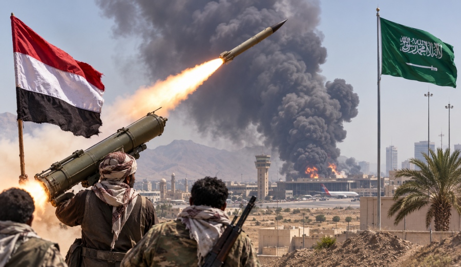 Νέα «έκρηξη» - Οι Houthis «σπάνε» την 4ετή εκεχειρία - Πυραυλική επίθεση κατά της Σαουδικής Αραβίας, αντίποινα για τη Sanaa