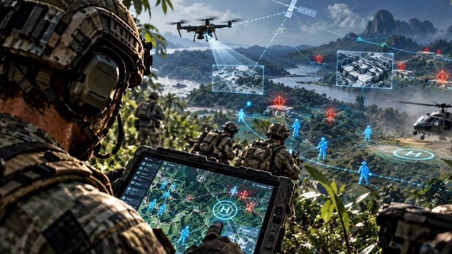 US Army tests live battlefield map network in Indonesia