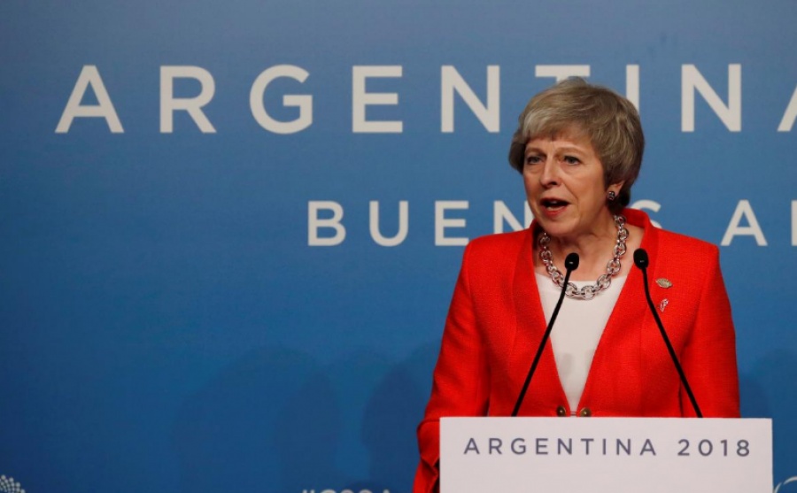 May: Η έγκριση του Brexit από το Κοινοβούλιο θα οδηγήσει τη Βρετανία σε βεβαιότητα για το μέλλον