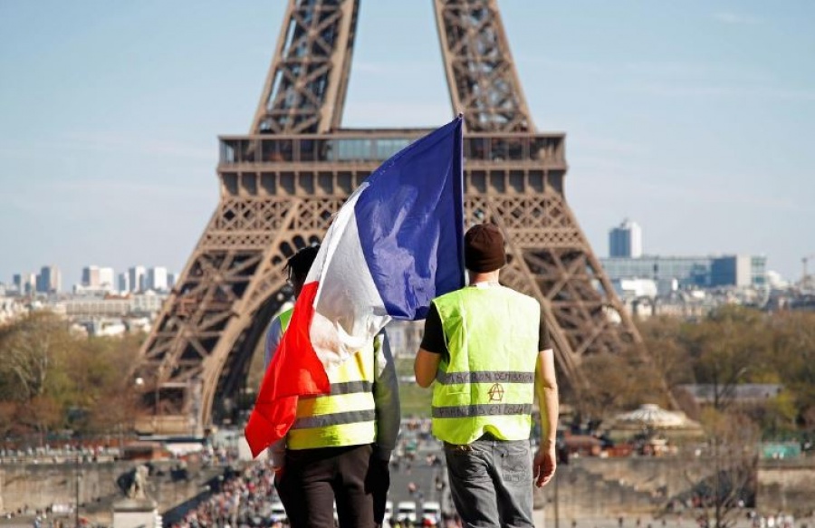Γαλλία: Μειωμένη η συμμετοχή στο 20ο Σαββατοκύριακο διαδηλώσεων των «κίτρινων γιλέκων»