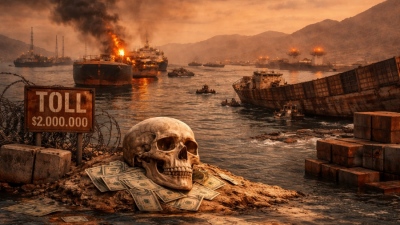 Grave of the global economy… Hormuz: $2 million tolls per ship, $107 billion in cargo 