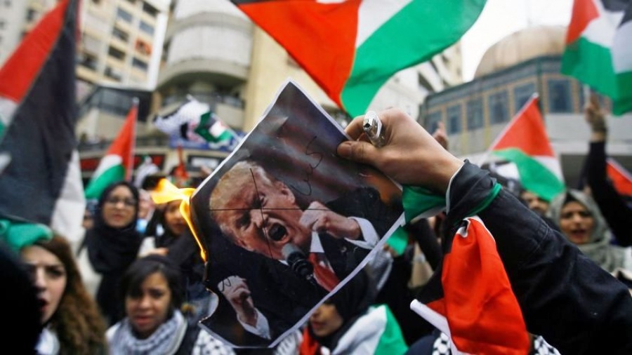 Μεγάλες διαδηλώσεις στην Γάζα ενάντια στο ειρηνευτικό σχέδιο των ΗΠΑ