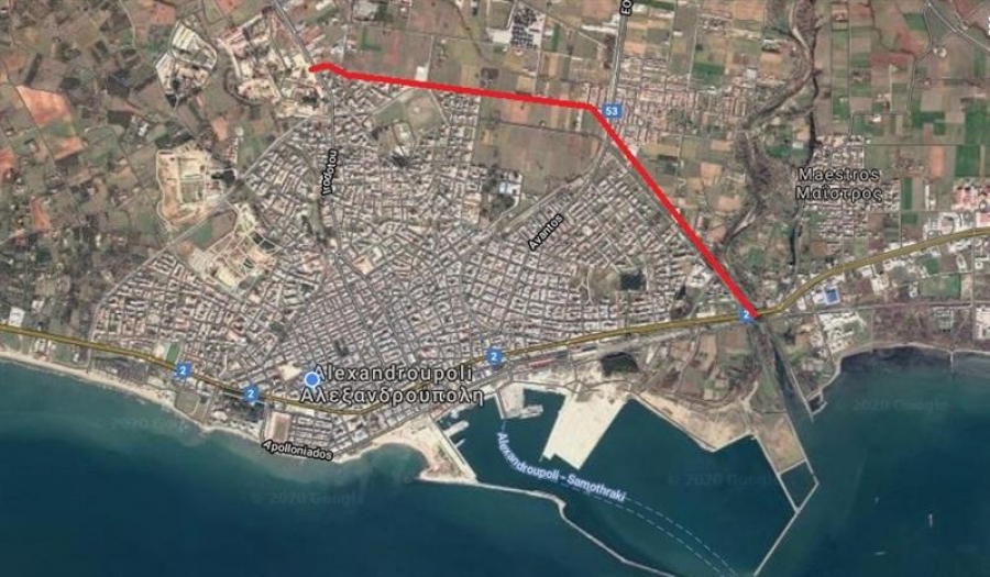 Στη γραμμή εκκίνησης ο διαγωνισμός για την Ανατολική Περιφερειακή Οδό Αλεξανδρούπολης