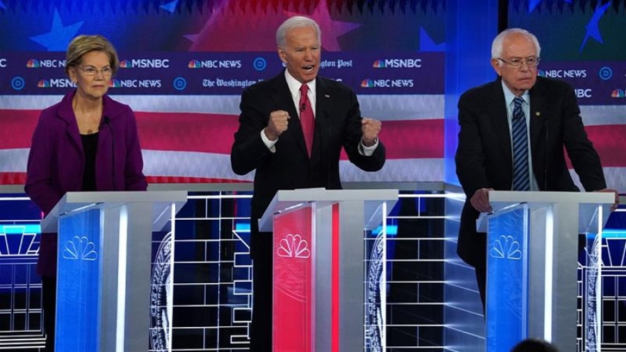 ΗΠΑ: Σεξισμός και εξωτερική πολιτική φούντωσαν το διάλογο στο τελευταίο ντιμπέιτ των Δημοκρατικών