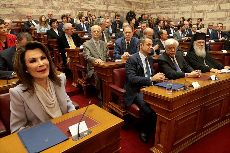 Έναρξη των εργασιών της Επιτροπής «Ελλάδα 2021» με πρόεδρο τη Γ. Αγγελοπούλου - Μητσοτάκης: Να επανασυστήσουμε την Ελλάδα στον κόσμο