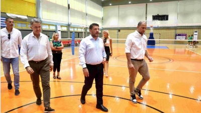 Χαρδαλιάς: Στηρίζουμε εμπράκτως τον ερασιτεχνικό αθλητισμό - Αναβάθμιση εγκαταστάσεων του κλειστού γυμναστηρίου του Μετς