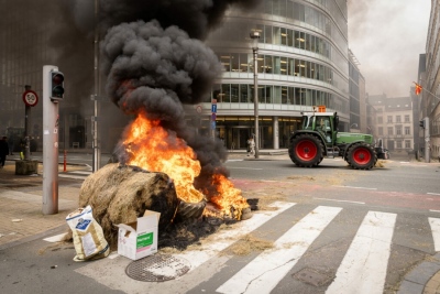 Shock, tear gas and clashes in Brussels: farmers reach the doors of the European Parliament as anger spirals out of control