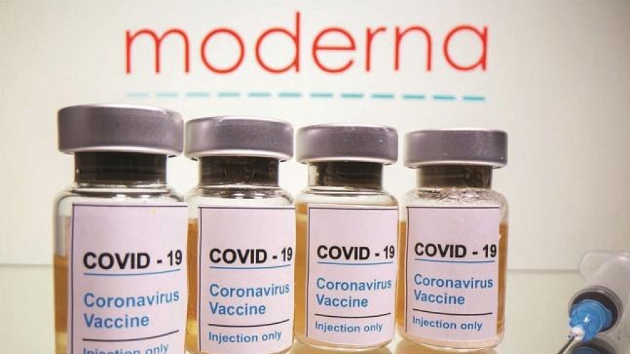 Στην Ελλάδα, οι πρώτες δόσεις του εμβολίου της Moderna κατά του κορωνοϊού