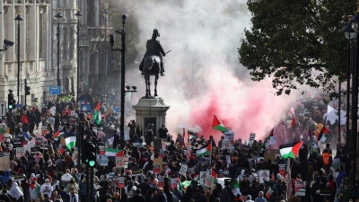Απολογήθηκε το BBC για την παραπληροφόρηση - «Οι διαδηλωτές ήταν υπέρ της Παλαιστίνης και όχι της Hamas»