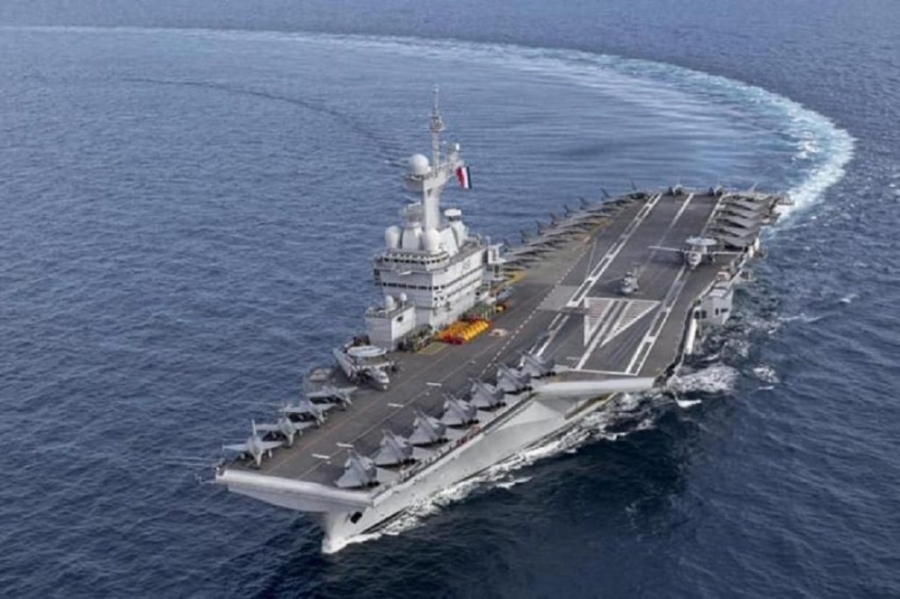 Στη Σούδα κατέπλευσε το γαλλικό αεροπλανοφόρο «Charles de Gaulle» - Γιατί βρίσκεται στην Ελλάδα