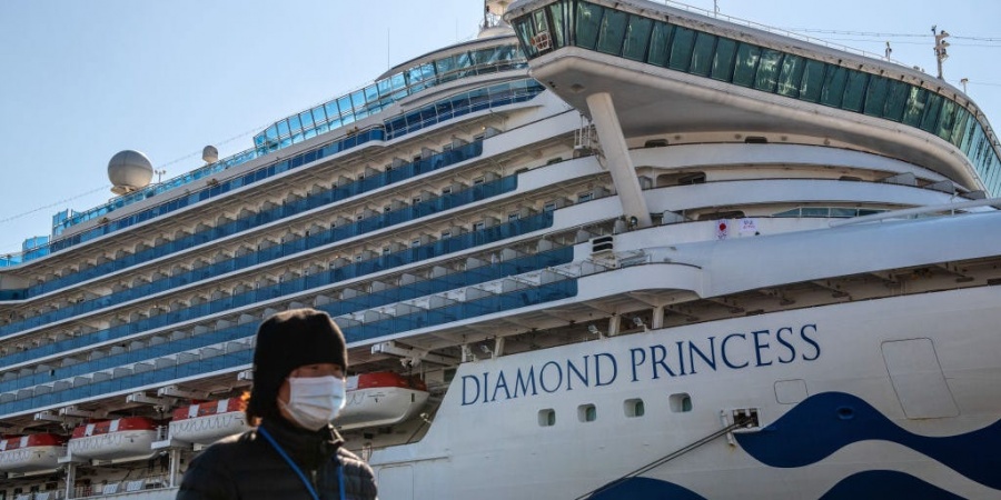 Ένας ακόμα θάνατος στο κρουαζιερόπλοιο Diamond Princess – Στους 4 οι νεκροί λόγω κορωνοϊού