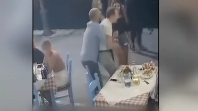 Εργαζόμενος έλαβε διεθνές βραβείο επειδή έσωσε τουρίστα που πνιγόταν σε ταβέρνα στα Χανιά