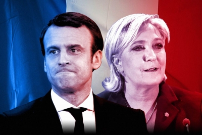 Γαλλία - εκλογές 2022: Σκληρή μάχη Macron - Lepen δείχνουν τρία exit polls - Οριακό προβάδισμα για τον Γάλλο πρόεδρο