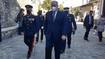 Στα Ιωάννινα ο Τσουβάλας: Η διαχρονική προσφορά των Ενόπλων Δυνάμεων προκαλεί μόνο αισθήματα τιμής και ευγνωμοσύνης