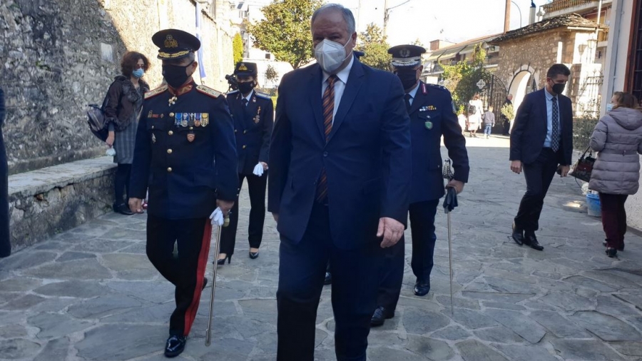 Στα Ιωάννινα ο Τσουβάλας: Η διαχρονική προσφορά των Ενόπλων Δυνάμεων προκαλεί μόνο αισθήματα τιμής και ευγνωμοσύνης