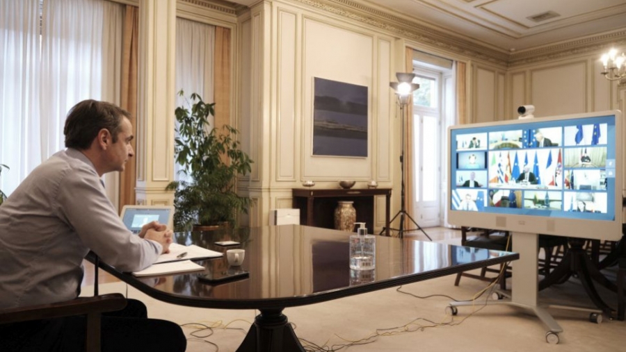 Μητσοτάκης σε EE: Ανάγκη για γρήγορη καθιέρωση του πιστοποιητικού εμβολιασμού