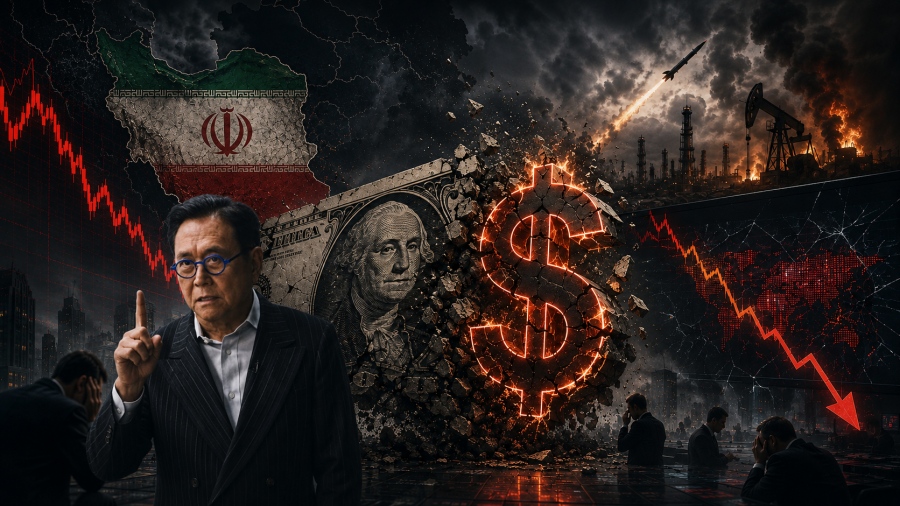 Εφιαλτική πρόβλεψη Kiyosaki… Έρχεται η κατάρρευση του δολαρίου – Η κίνηση του Ιράν που πυροδοτεί την οικονομική βόμβα
