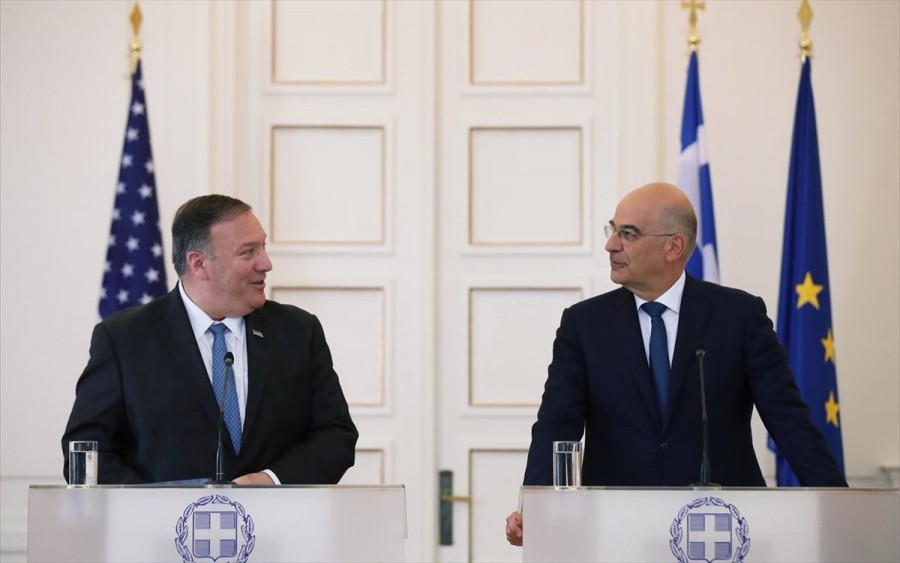 Συνάντηση Δένδια - Pompeo στην Θεσσαλονίκη στις 28 Σεπτεμβρίου