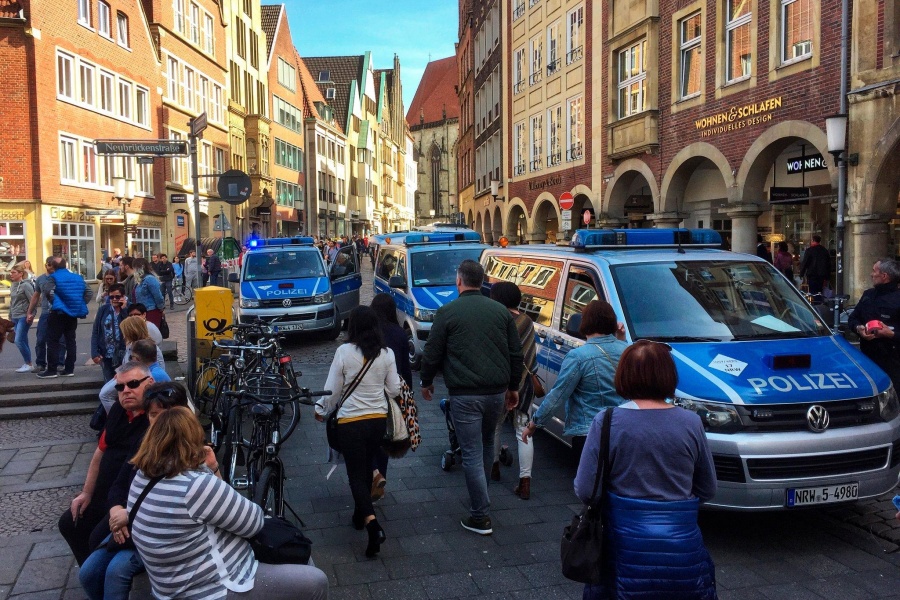 Γερμανία: Ο δράστης της επίθεσης στο Μούνστερ έδρασε μόνος και είχε ψυχολογικά προβλήματα
