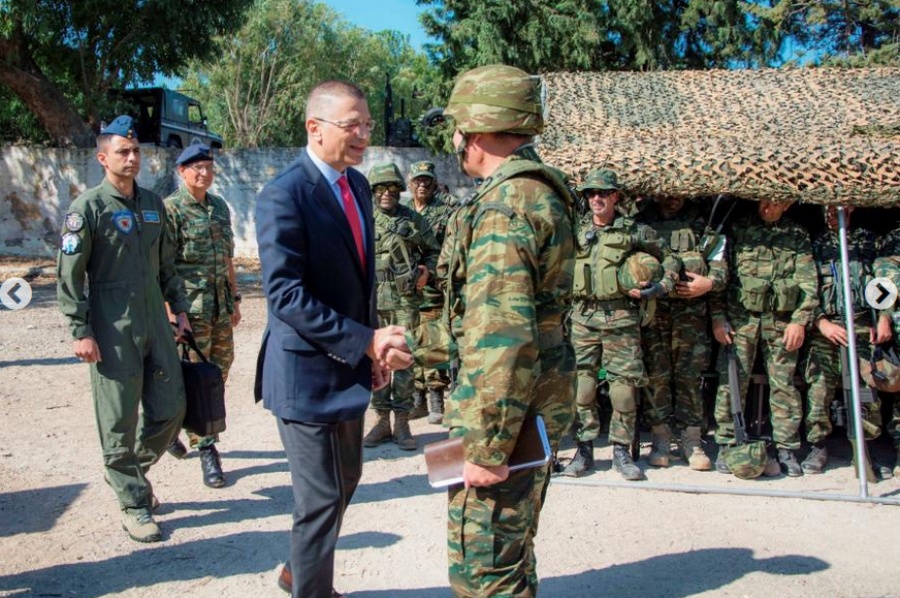 Παρουσία Στεφανή σε Άσκηση Εθνοφυλάκων στη Ρόδο