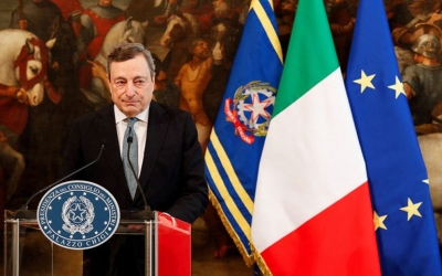Ιταλία: Ο Draghi πήρε ψήφο εμπιστοσύνης - Απείχε το Κίνημα των 5 Αστέρων - Το 10ετές στο 3,50%